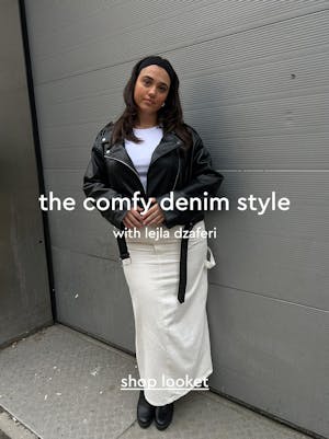 the comfy denim style