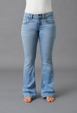 ONLY Tall ONLROYAL LOW WAIST SWEET - Flared Jeans - dark blue denim/dark-blue  denim 