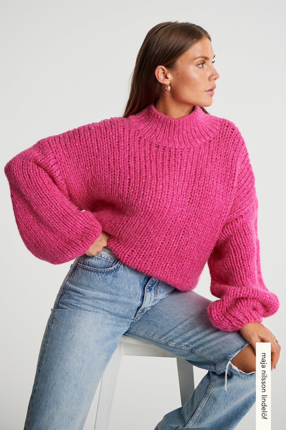 Edit knitted sweater - - Gina