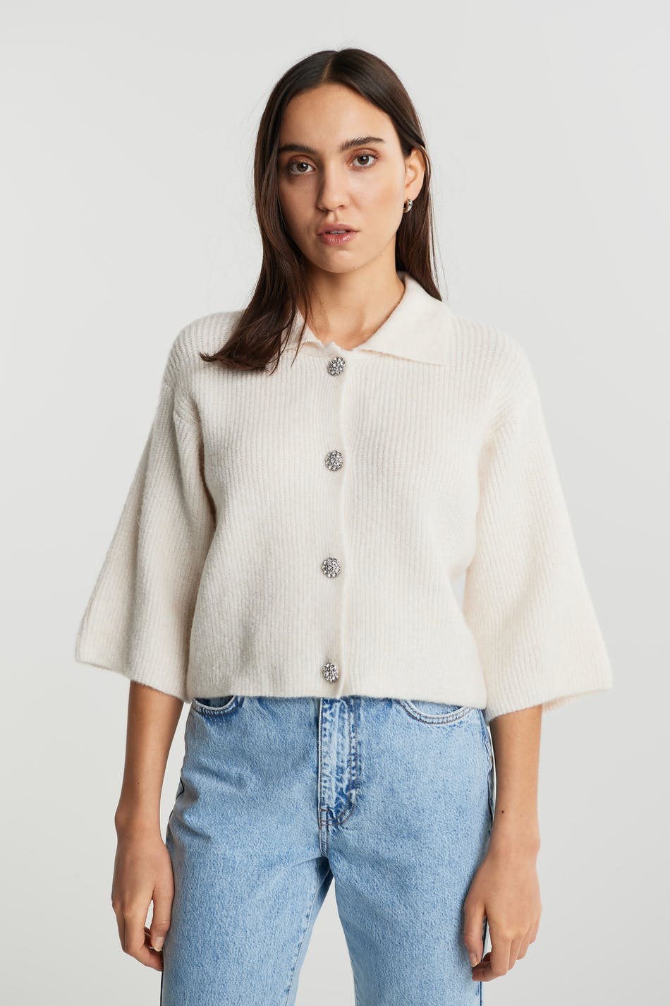 Signe knitted cardigan