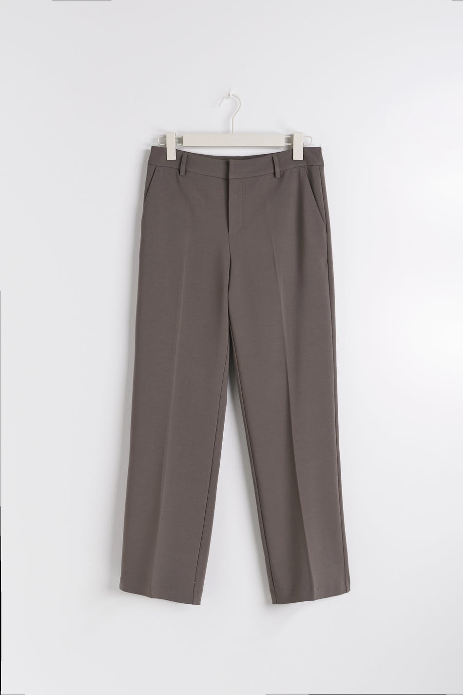 Gina Tricot - Straight tall trousers - straight - Beige - 34 - Female