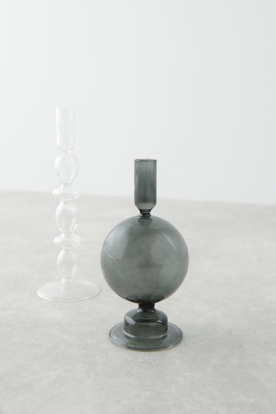 Gina Tricot - Sphere Candle Holder - Dekoration - Grau - One Size - Damen