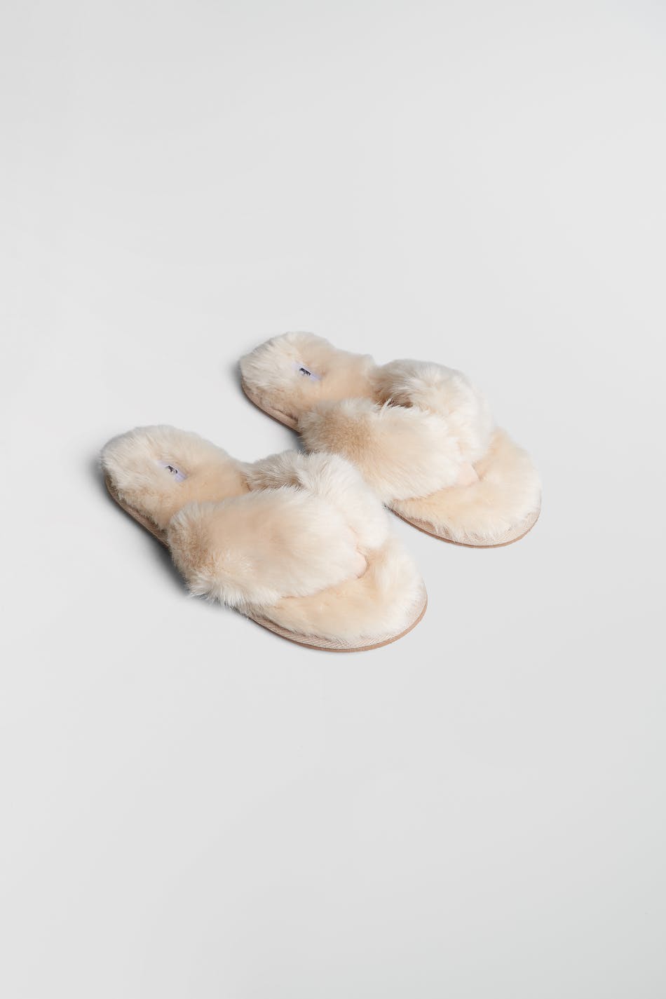 Women's Genuine Ostrich Fur Flip-flops Wedge Sandals Slippers Platform  Shoes 8CM | eBay