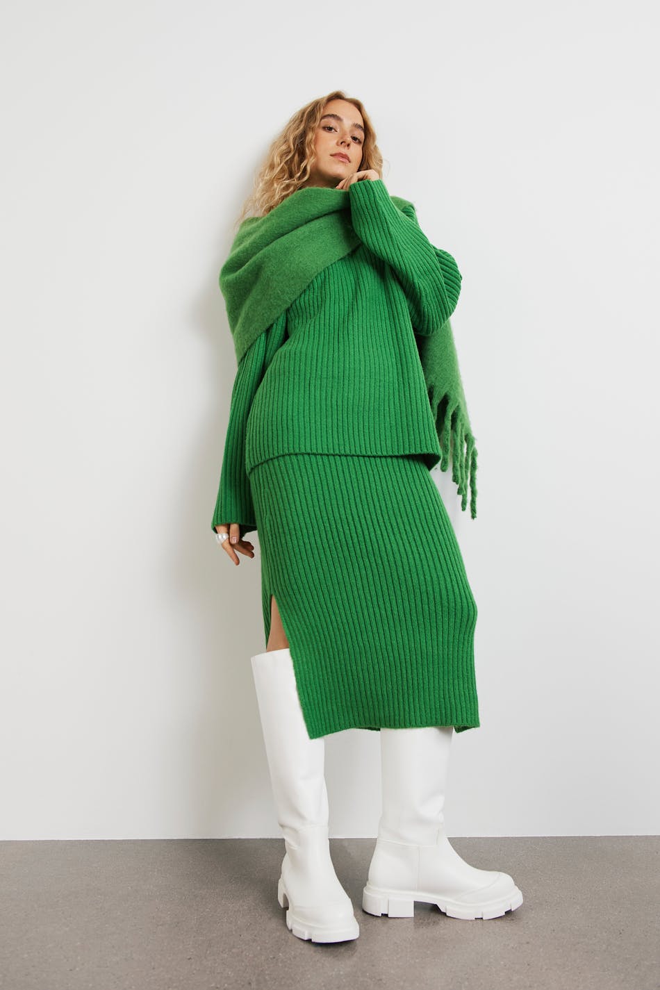 Fia knitted skirt