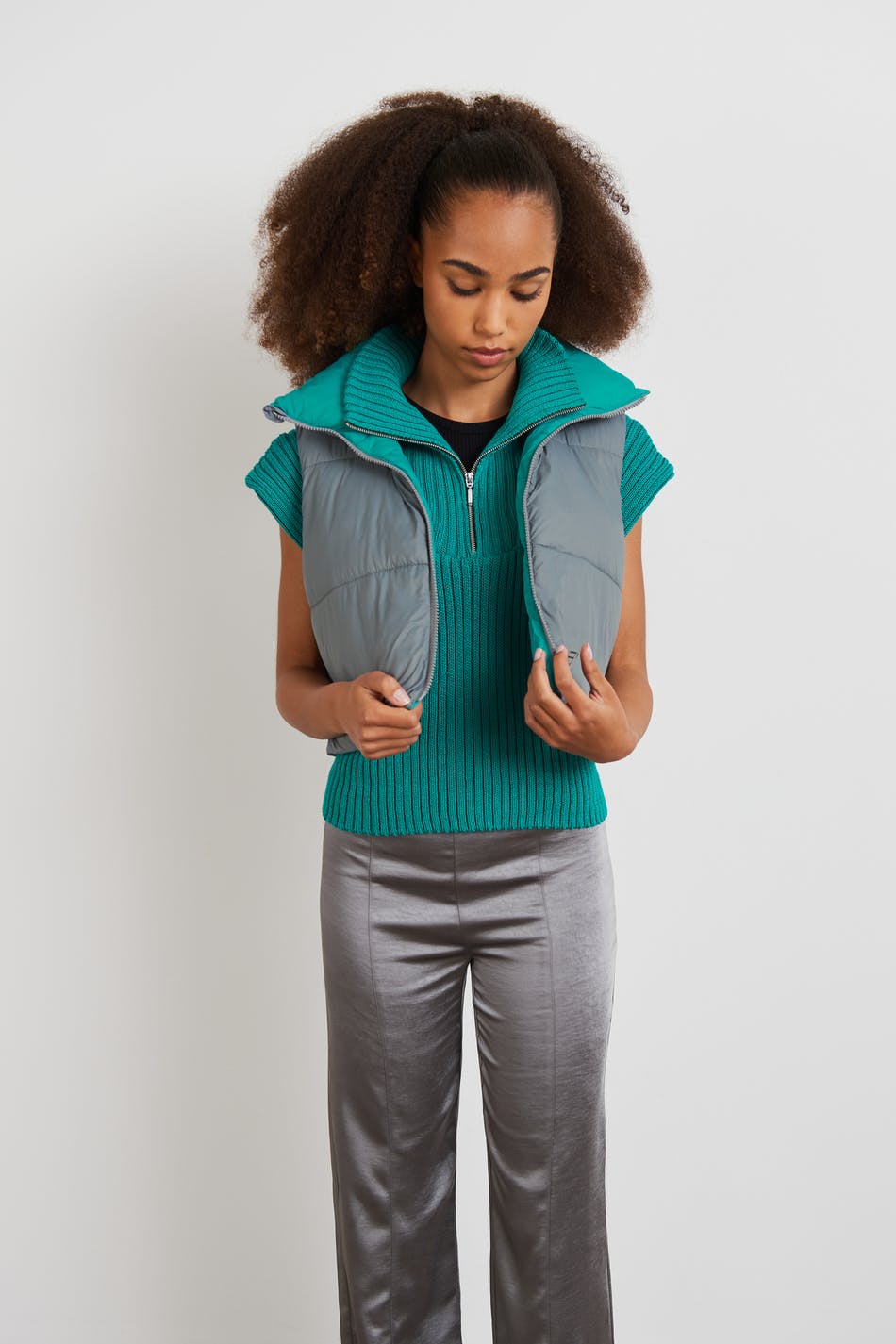 Gina tricot puffer vest online