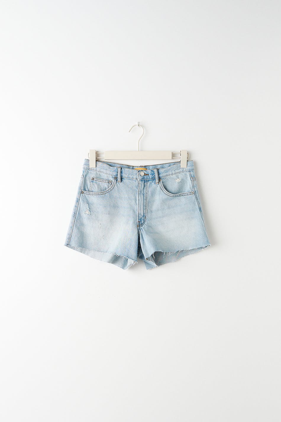 long loose denim shorts