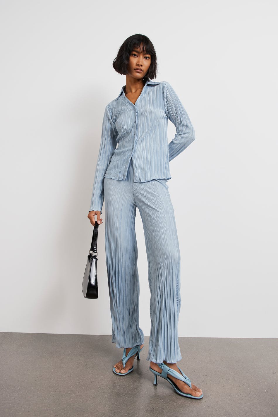 Vienna pleated trousers