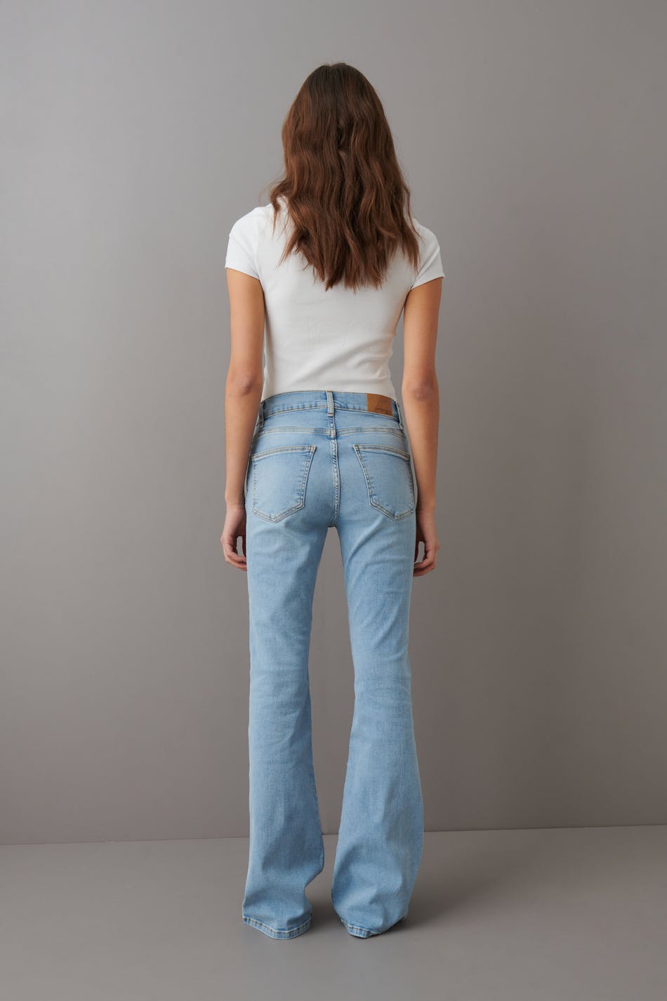 Low waist bootcut jeans - Gina Tricot