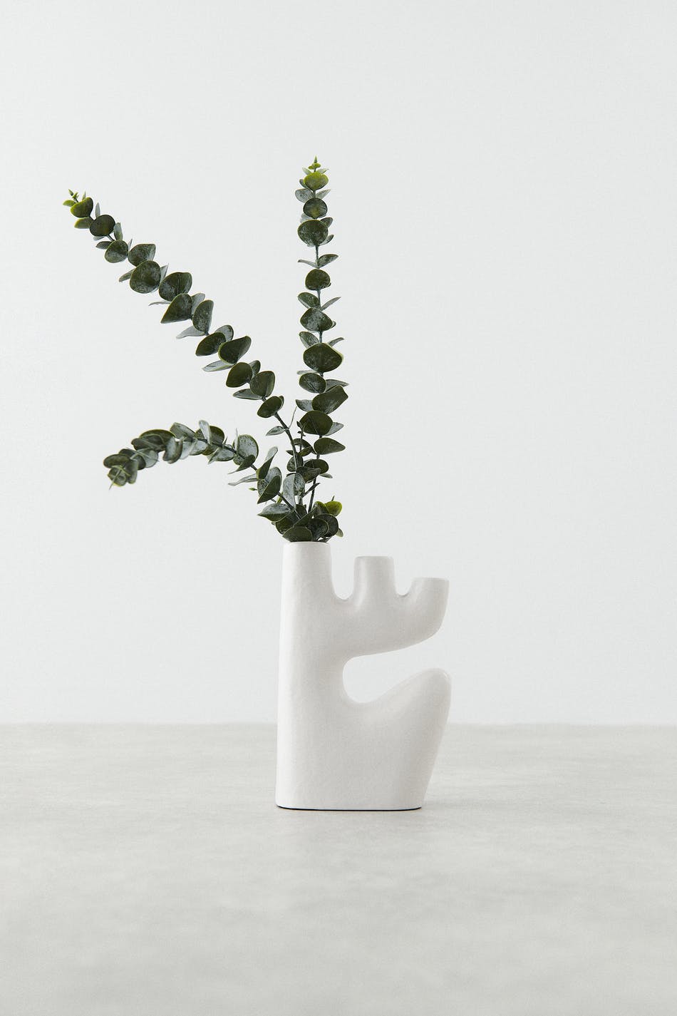 Gina Tricot - Triple Metal Vase - Dekoration - Weiß - One Size - Damen