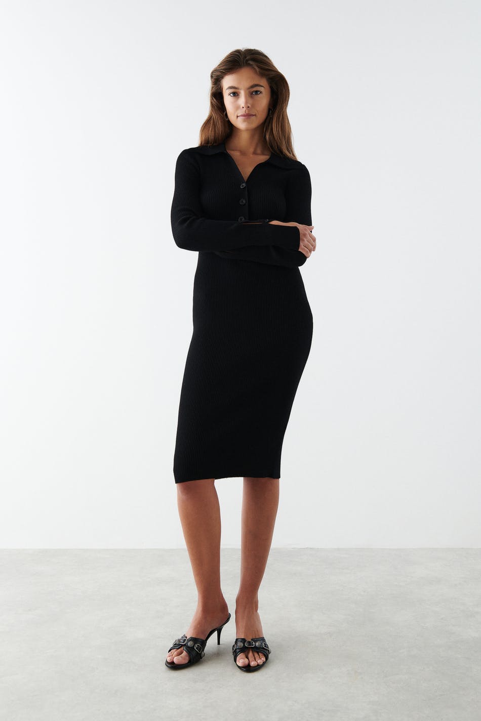 ginatricot.com | louise knitted dress