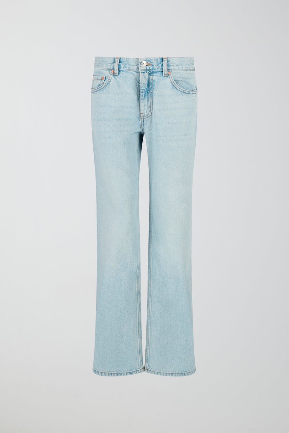 Low straight petite jeans