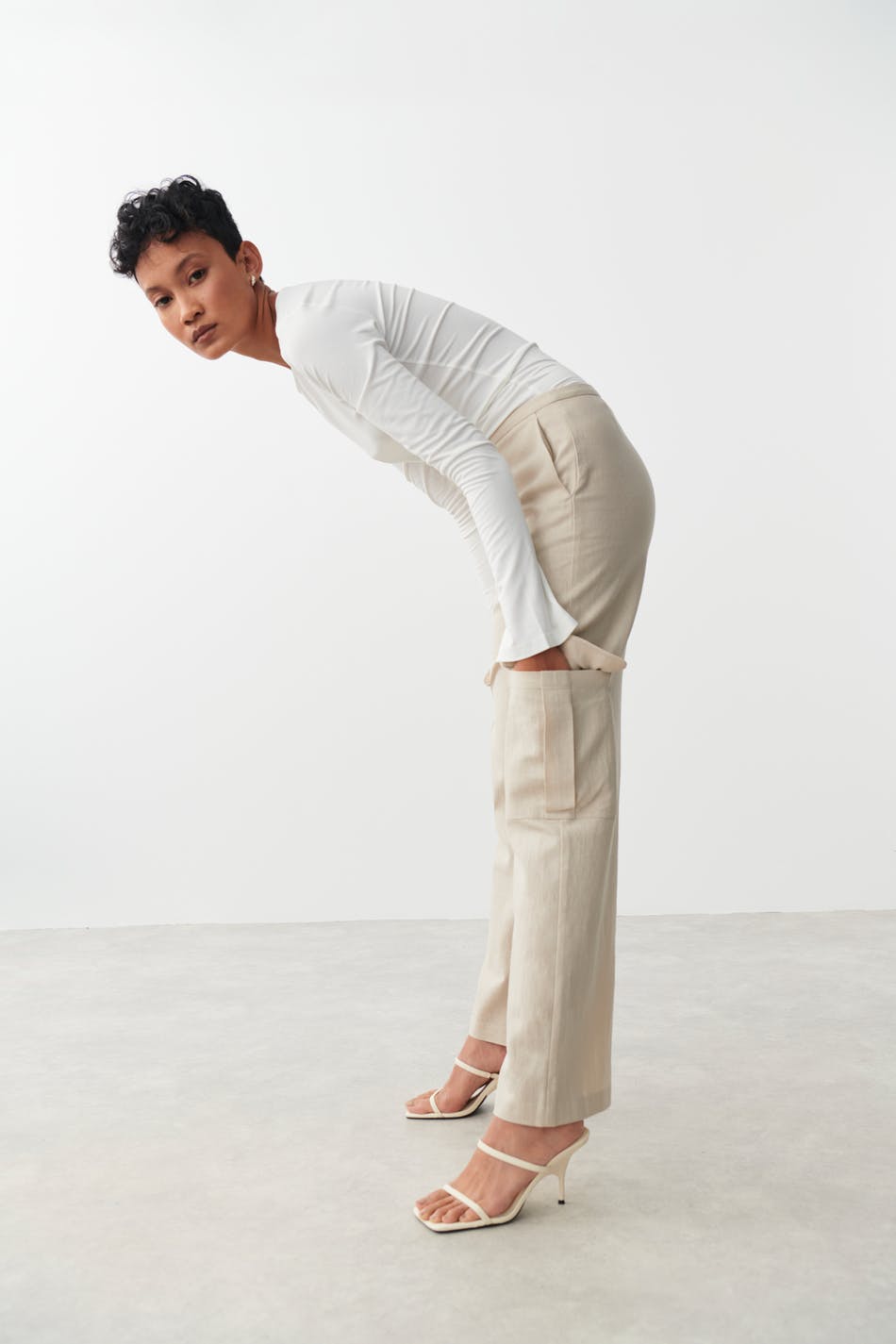 Buy Beige Trousers & Pants for Women by KOTTY Online | Ajio.com-anthinhphatland.vn