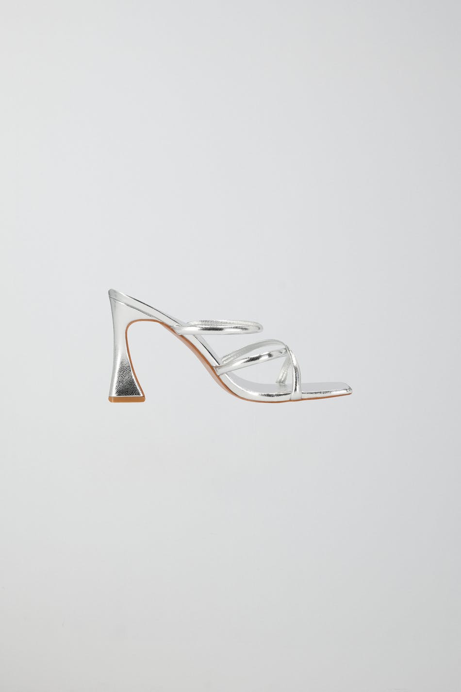 Läs mer om Gina Tricot - High heel sandals - högklackade skor - Silver - 39 - Female