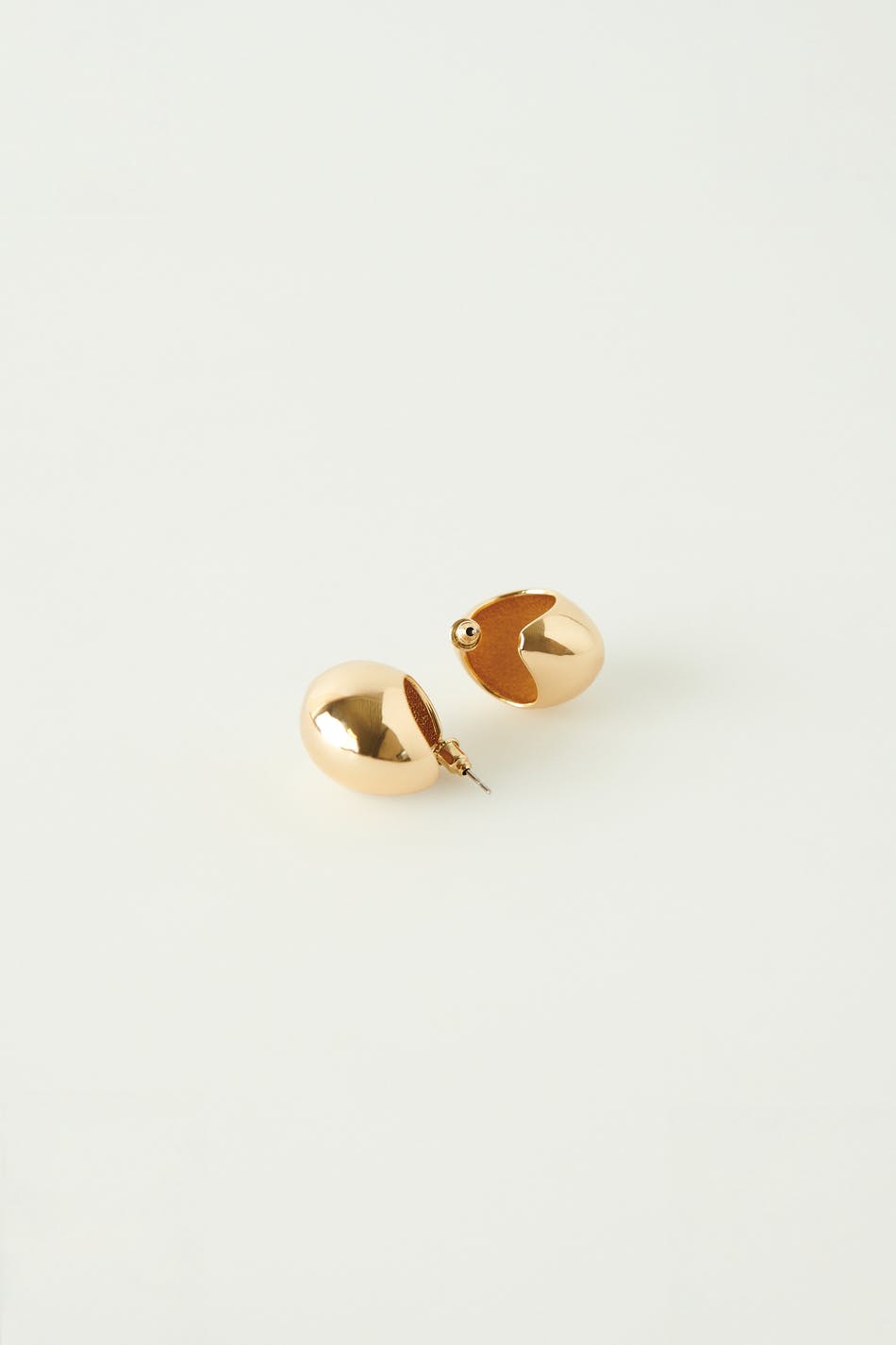 Superchunky gold hoops, Gina Tricot