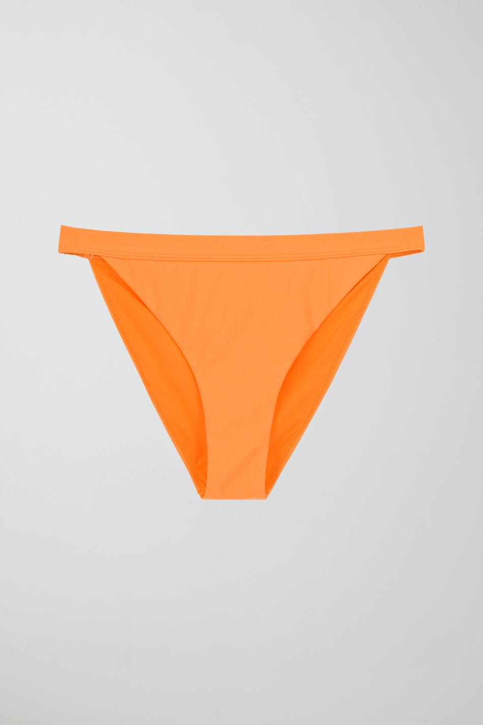 Gina High Cut String Bikini Bottoms Orange