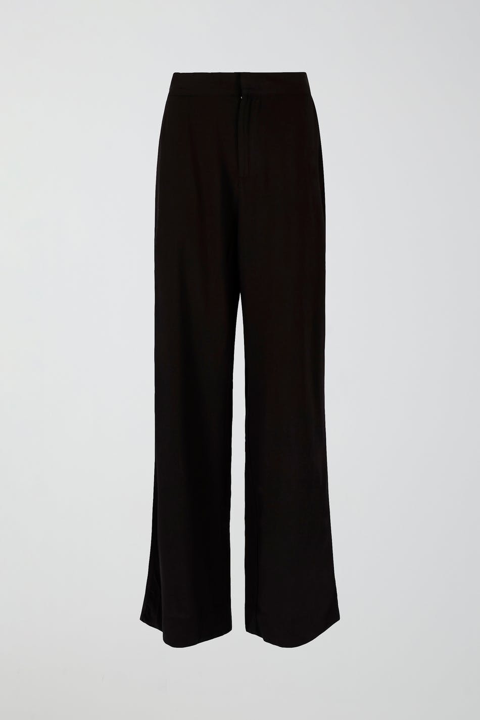 Relaxed viscose trousers - Black - Women - Gina Tricot