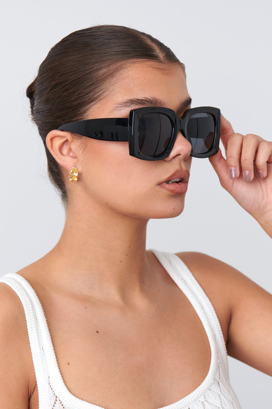 Large square sunglasses Gina Tricot