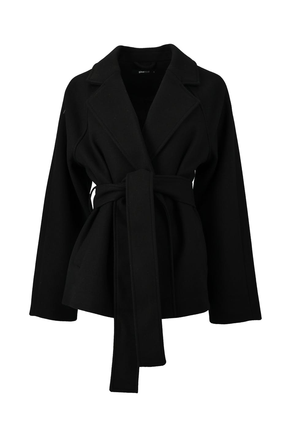 Belted short coat - Gina Tricot