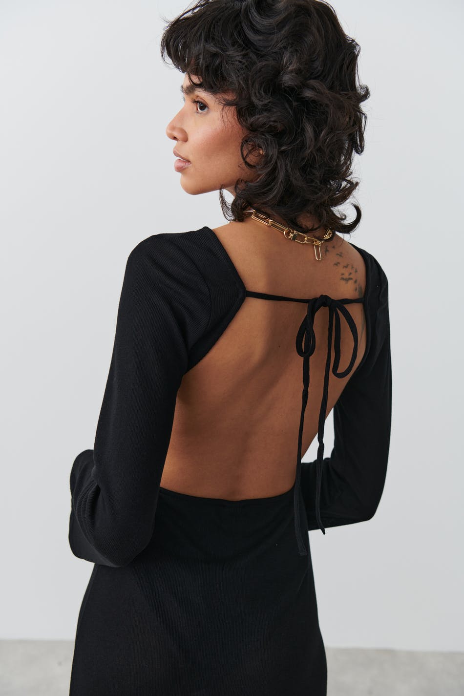 Open back maxi - Gina Tricot