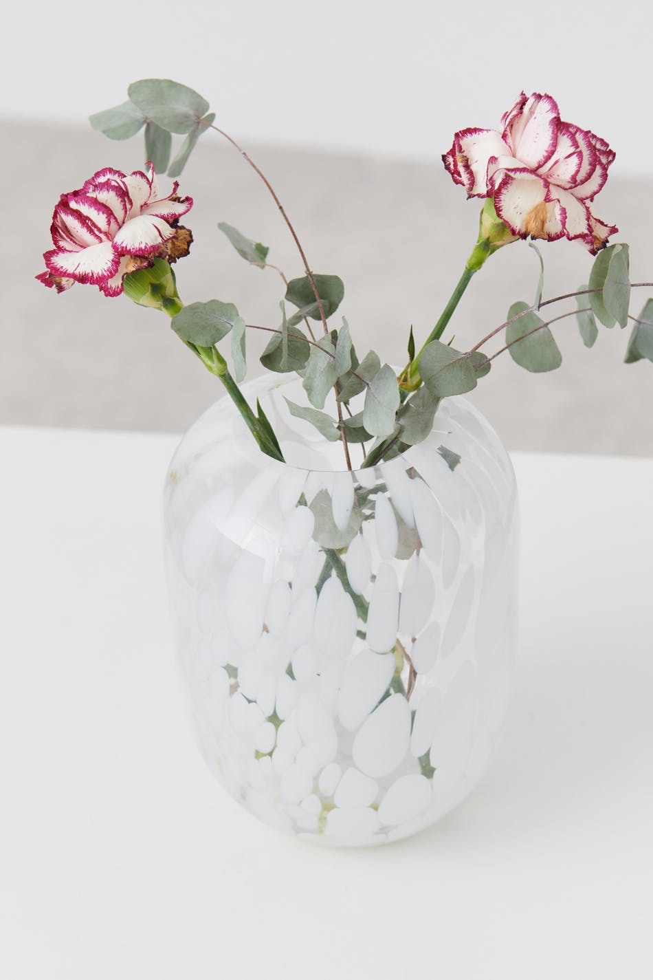 Gina Tricot - Splash vase - vaser - White - ONESIZE - Female