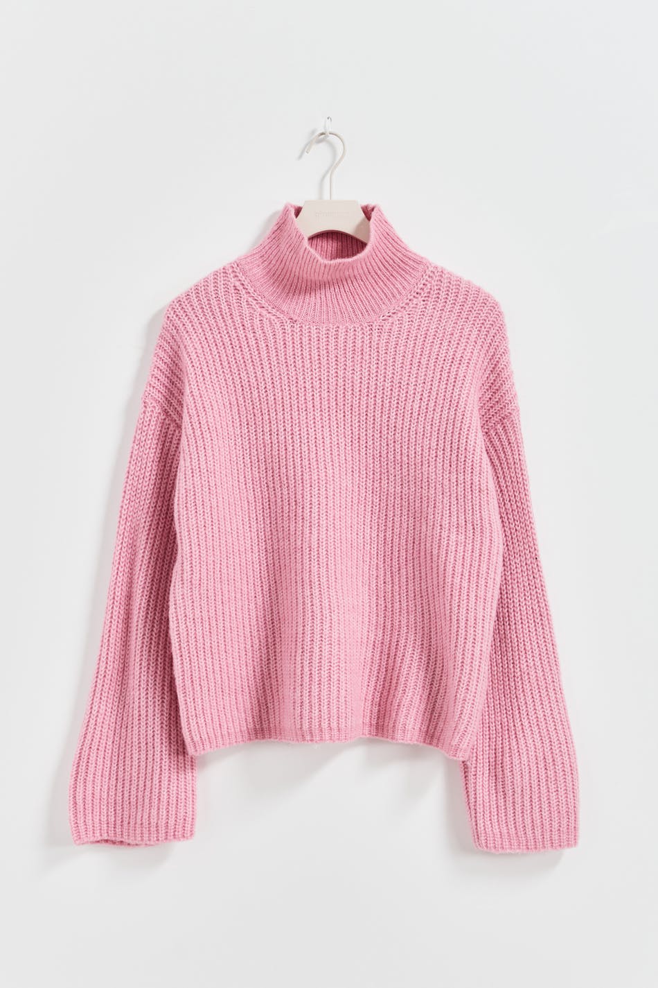 Pink shop turtleneck sweaters