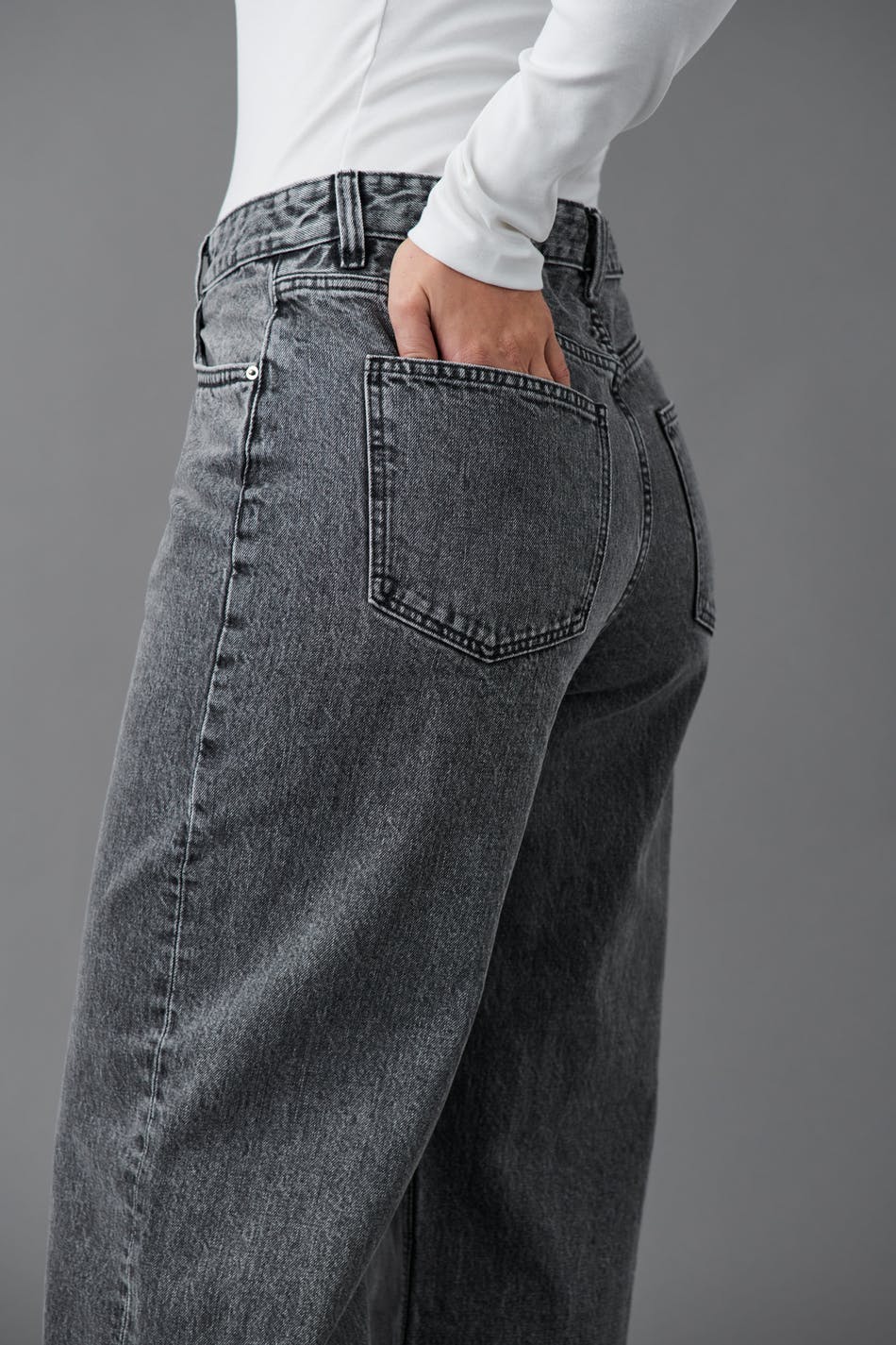 Baggy wide jeans