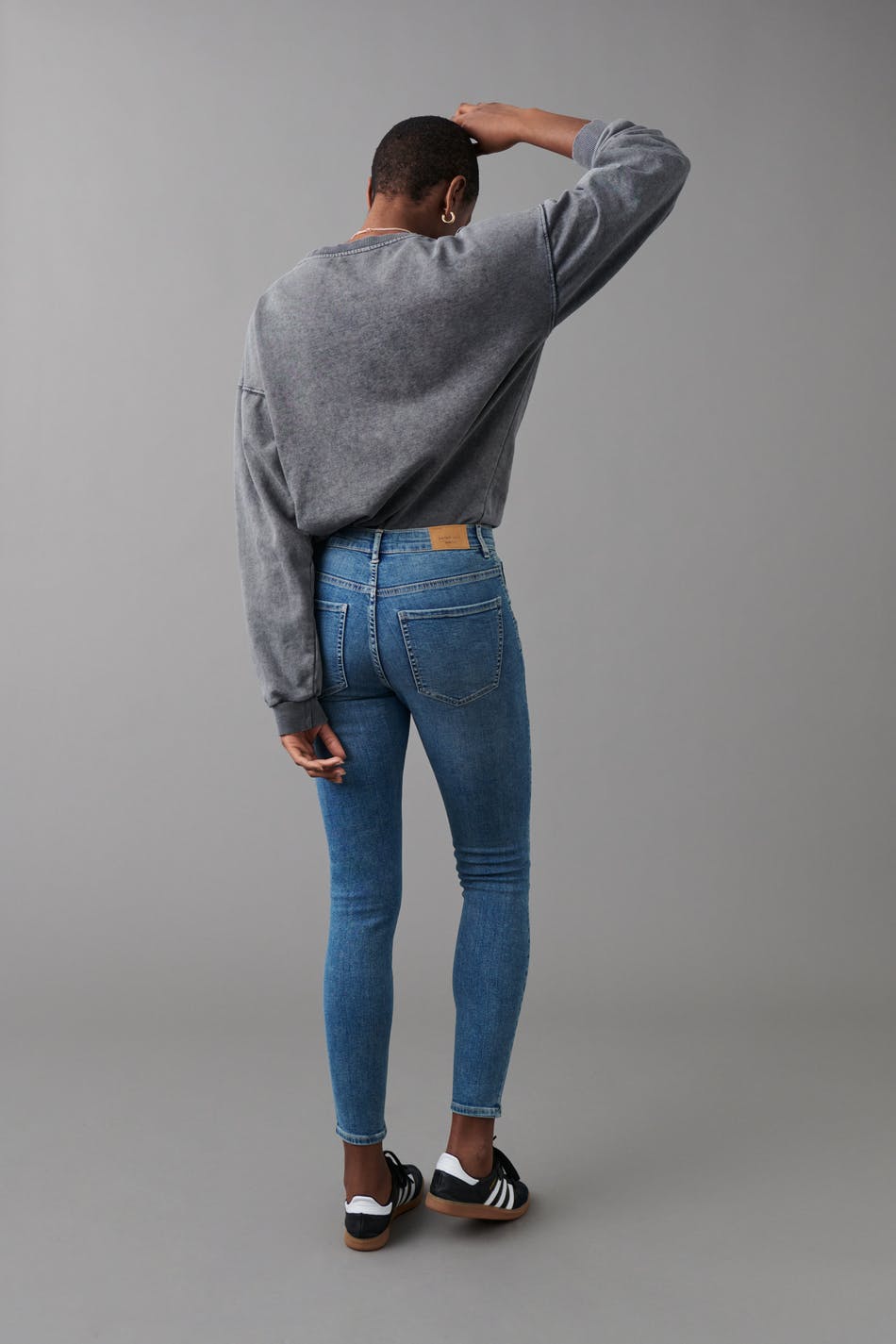 Läs mer om Gina Tricot - Molly high waist jeans - highwaist jeans - Blue - XS - Female