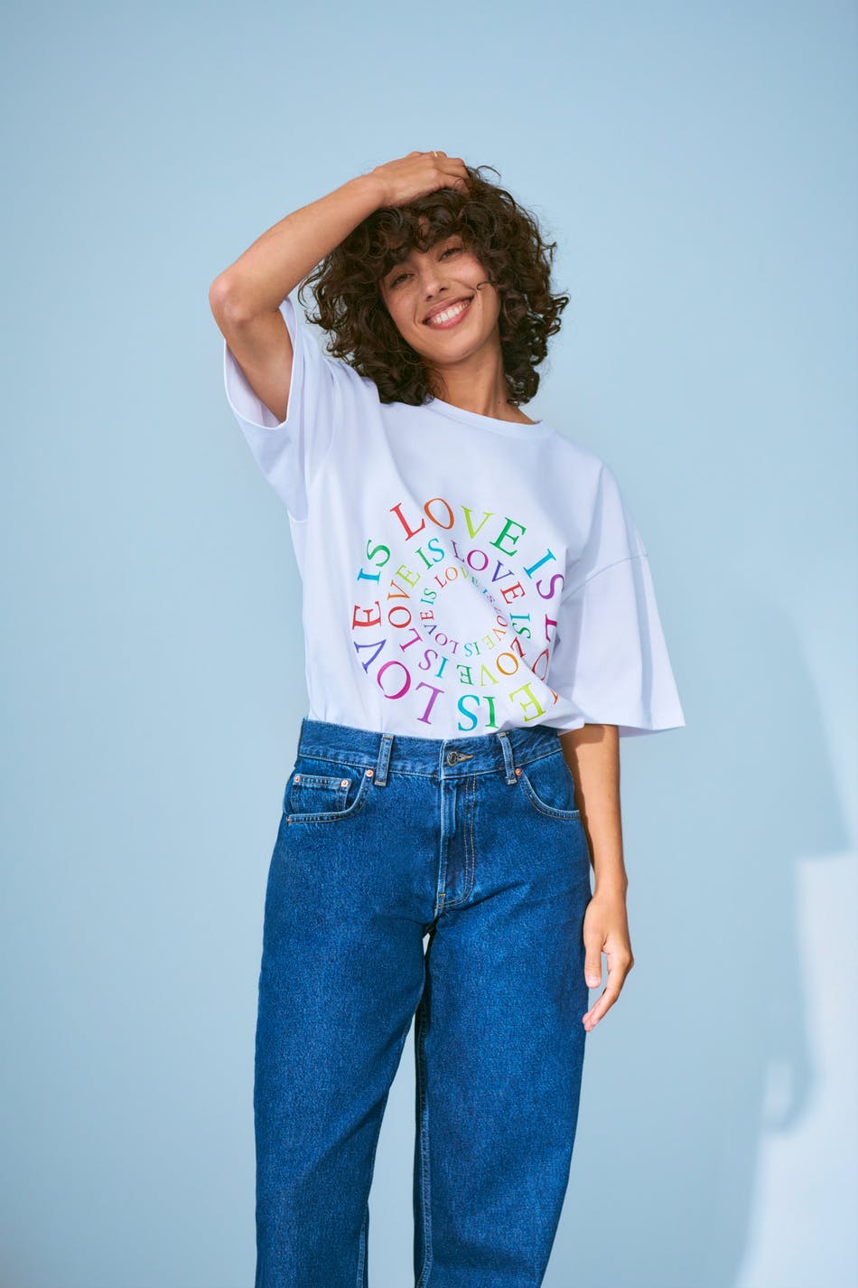 Gina Tricot - Printed tee - T-skjorter med print - White - XS - Female