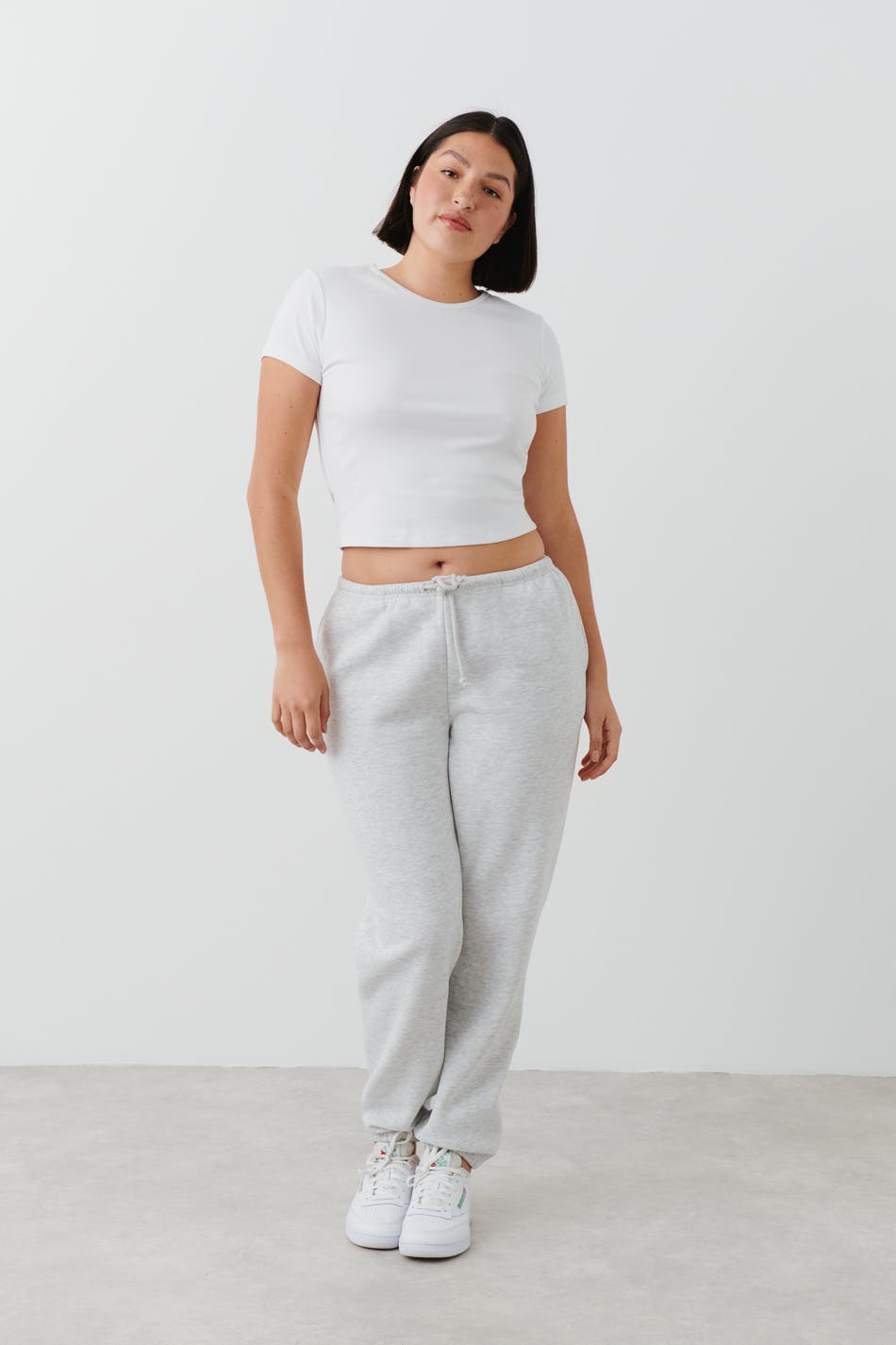 Läs mer om Gina Tricot - Basic sweatpants - sweatpants - Grey - XXS - Female