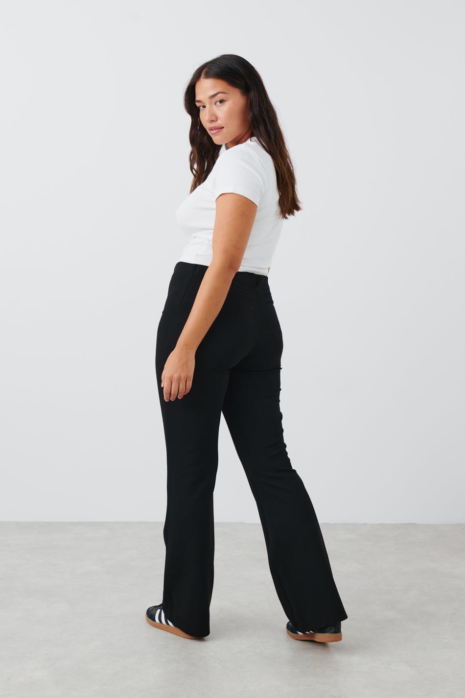 Homewear flared trousers