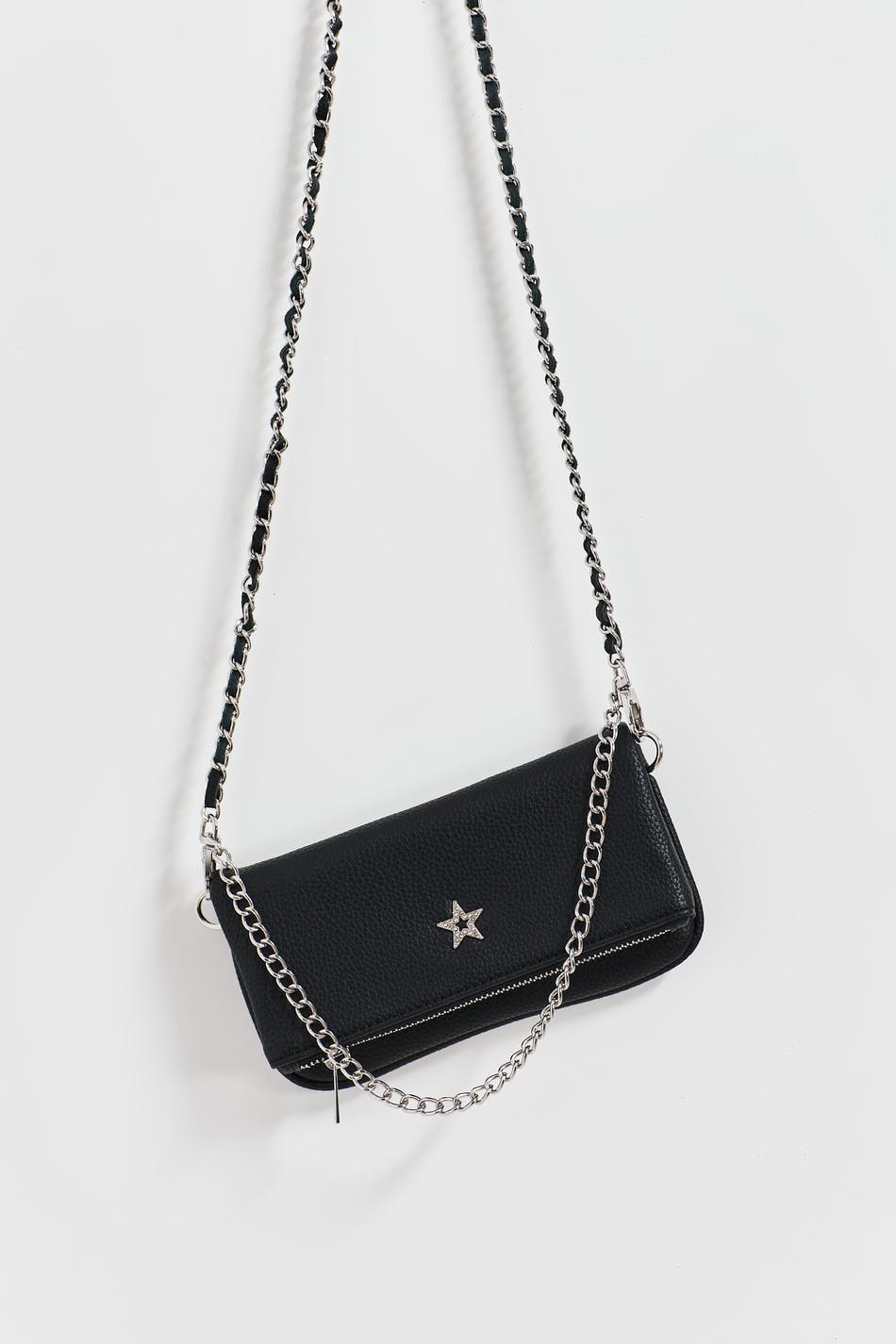 Gina Tricot - Y star chain bag - young-accessories - Black - ONESIZE - Female