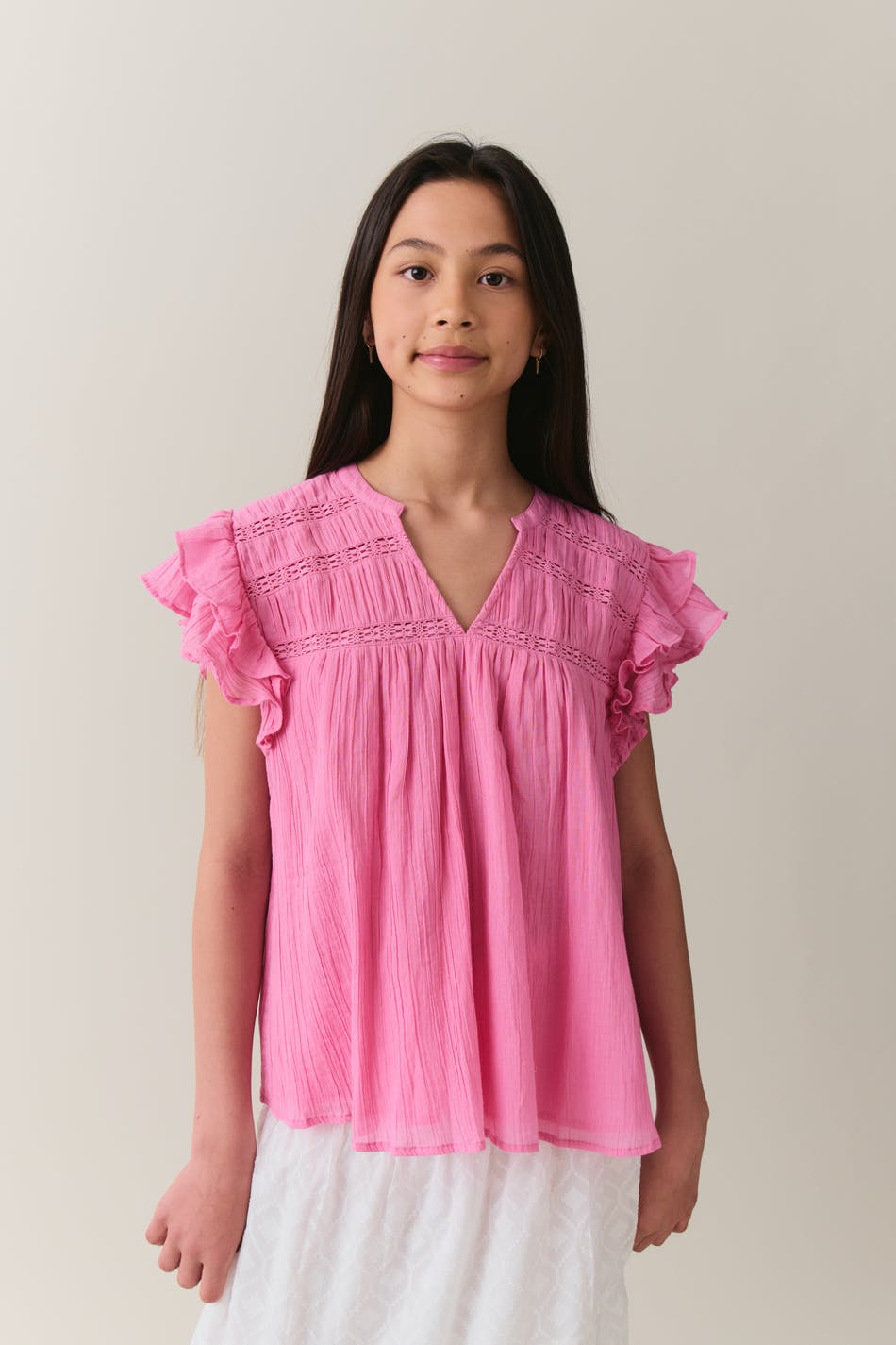 Läs mer om Y boho short sleeve top