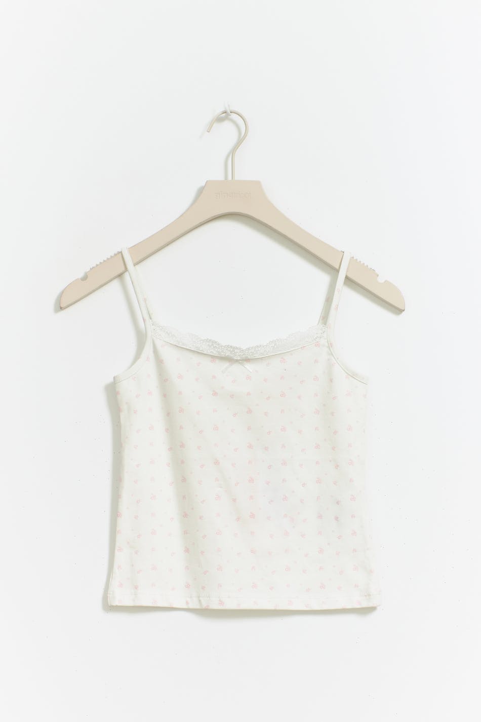  Gina Tricot- Y pj singlet - young-tops- White - 134/140- Female