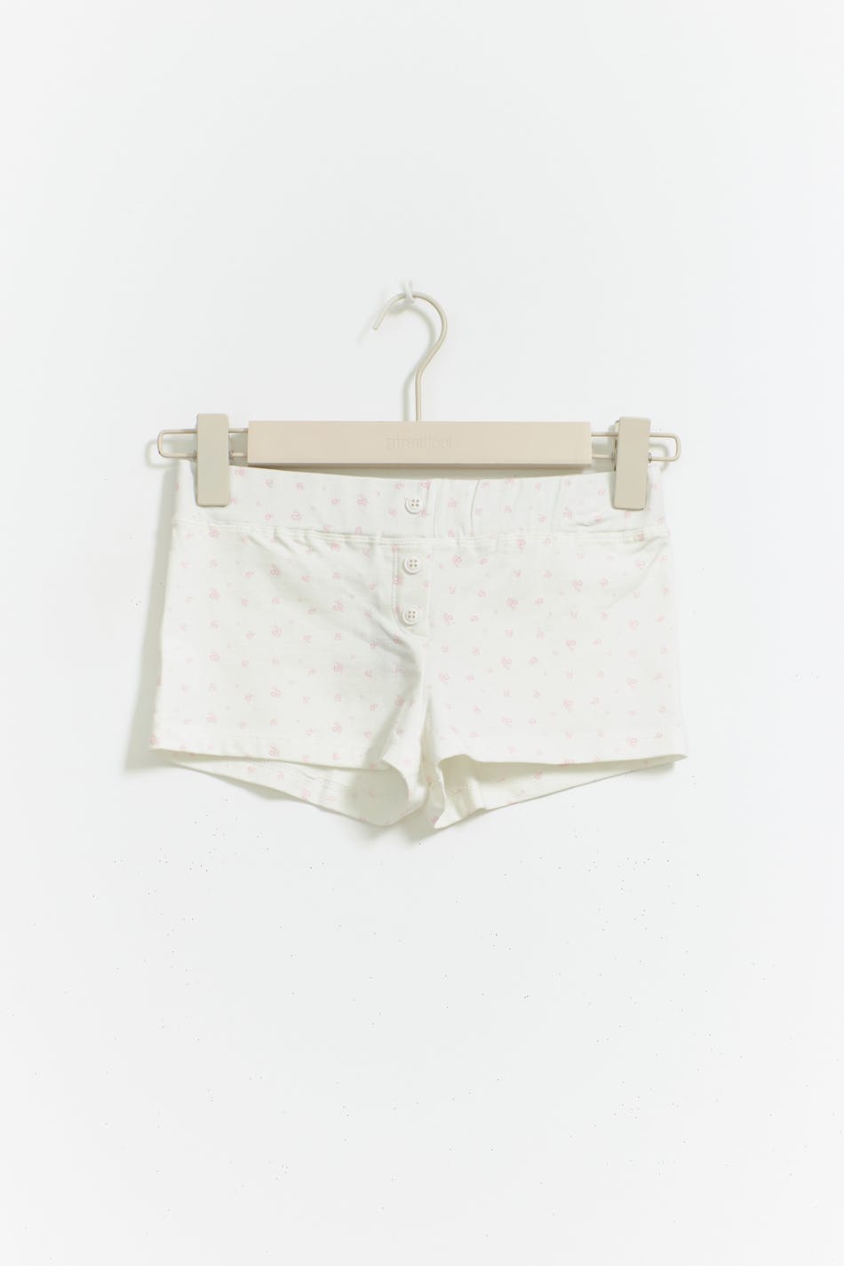  Gina Tricot- Y pj shorts - young-bottoms- White - 170- Female