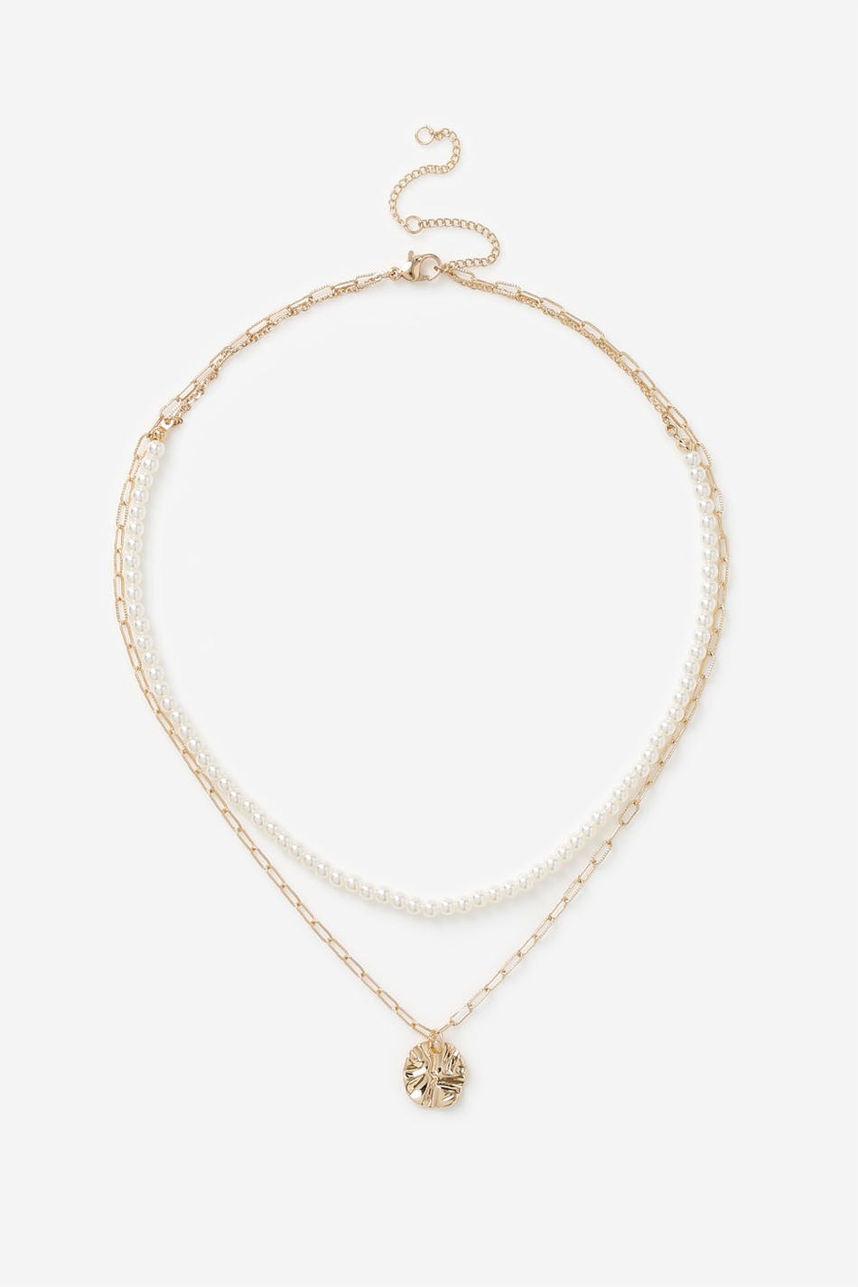 GOLD PEARL CHAIN MROW NW