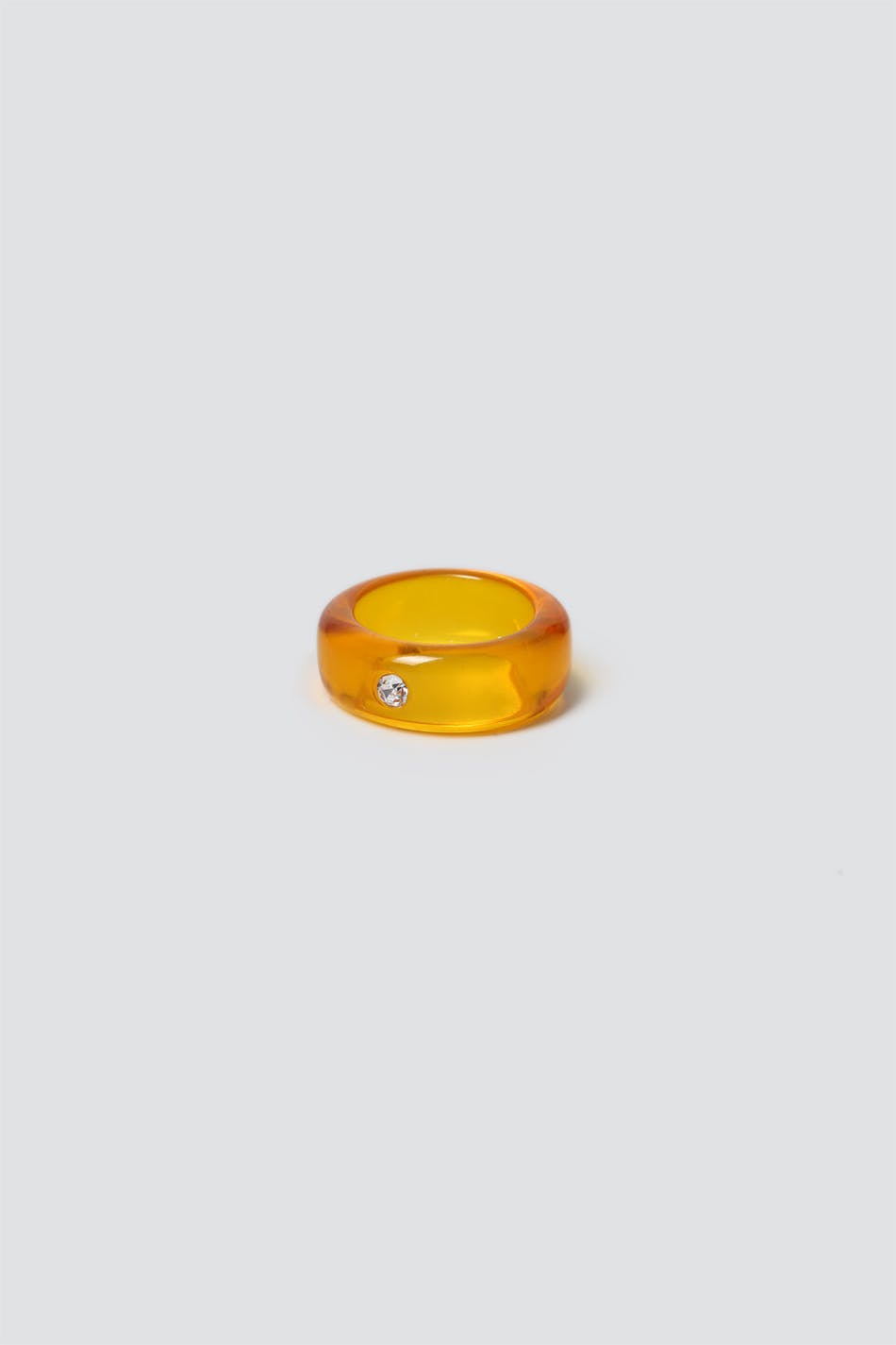 Amber Resin Ring