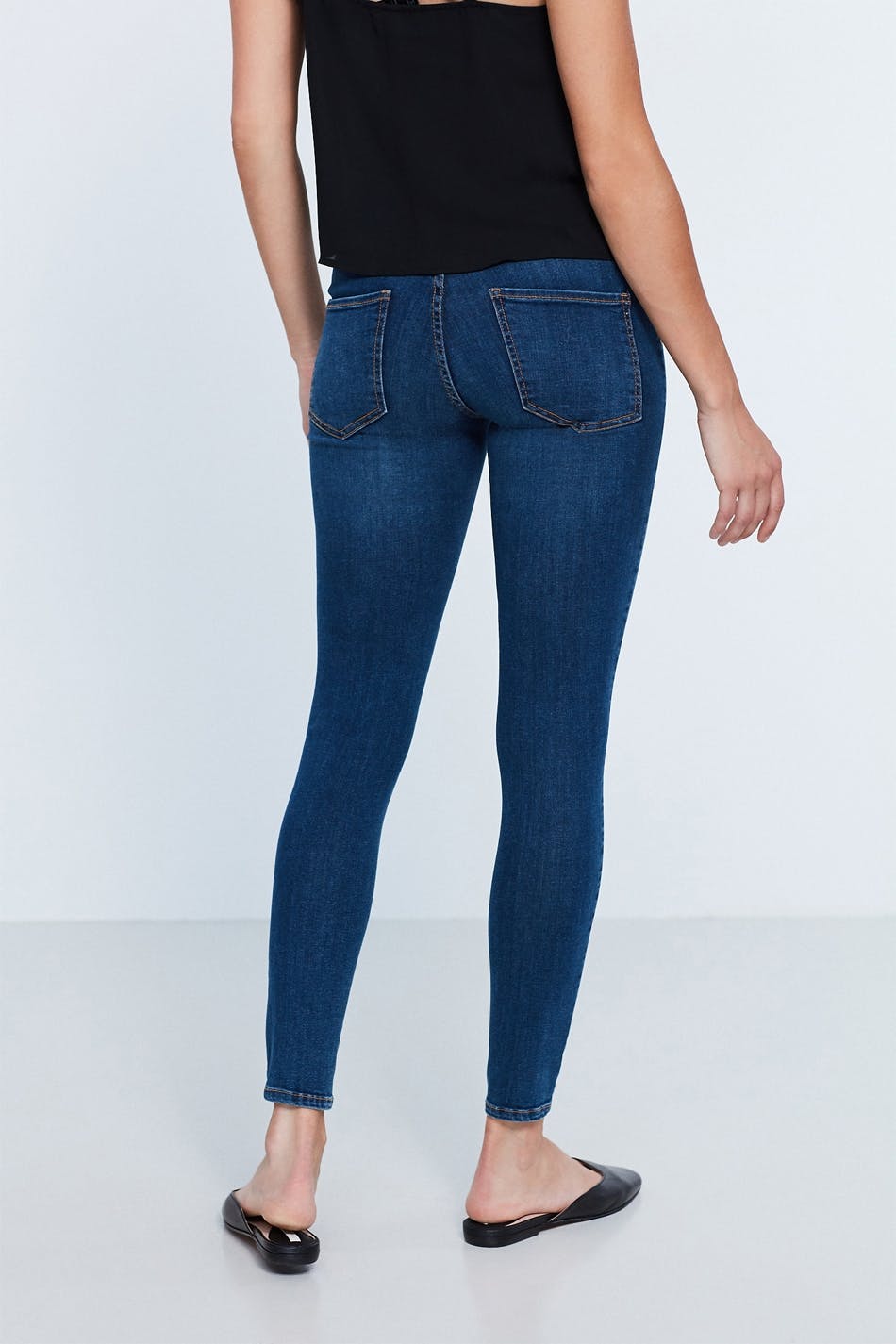 Molly high waist jeans - Blue - Women - Gina Tricot