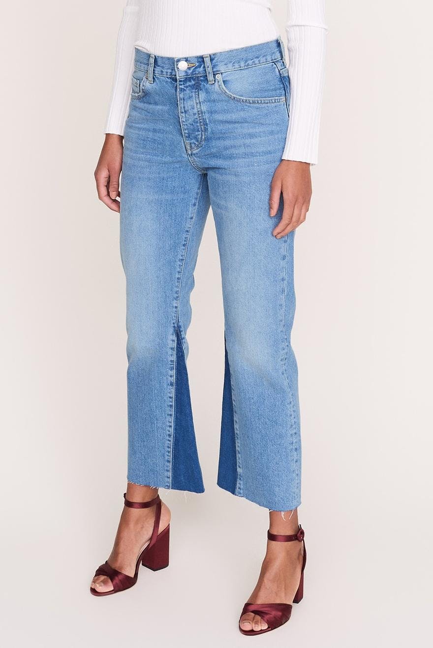 gina tricot kick flare jeans