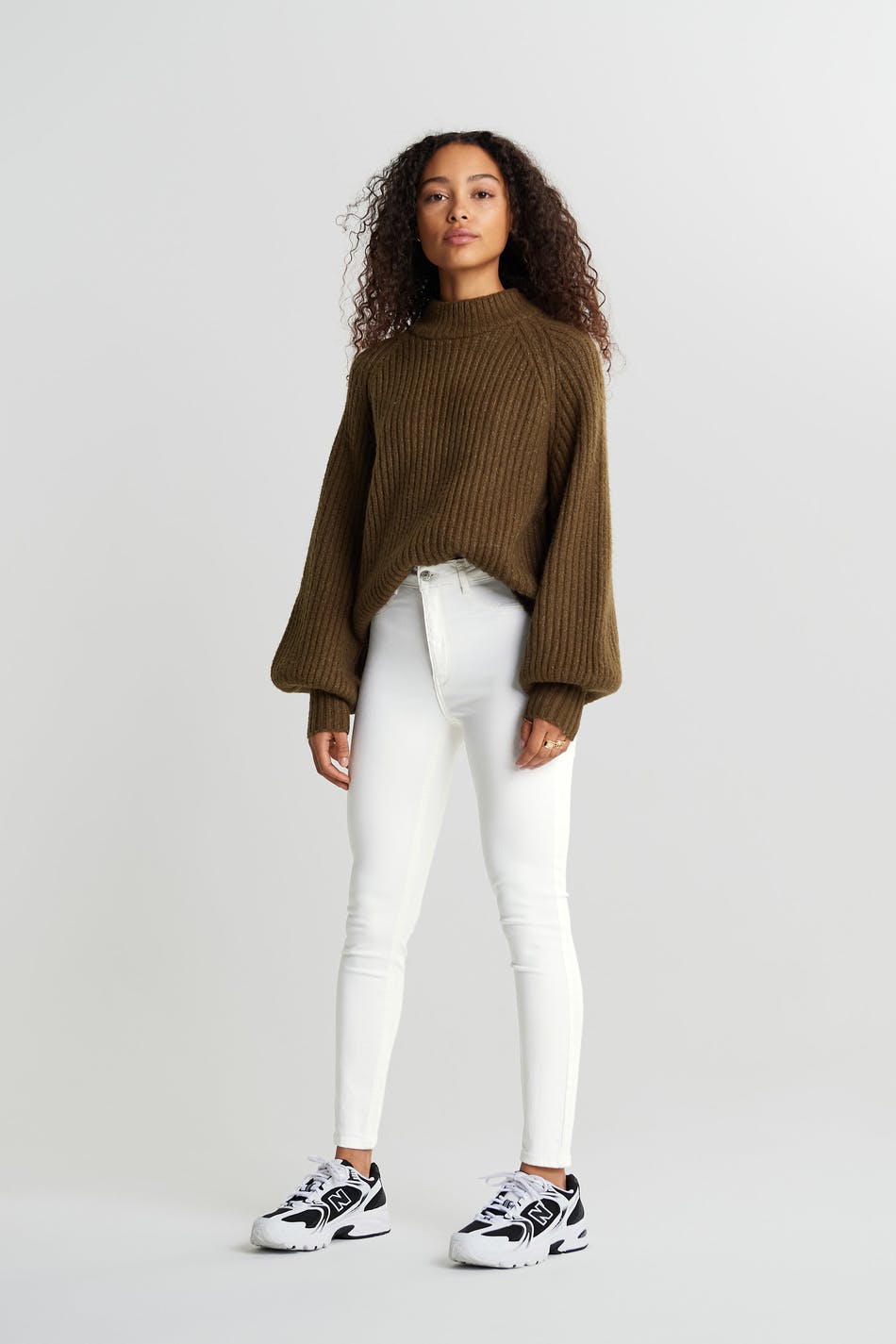 Molly petite high w jeans - Tricot