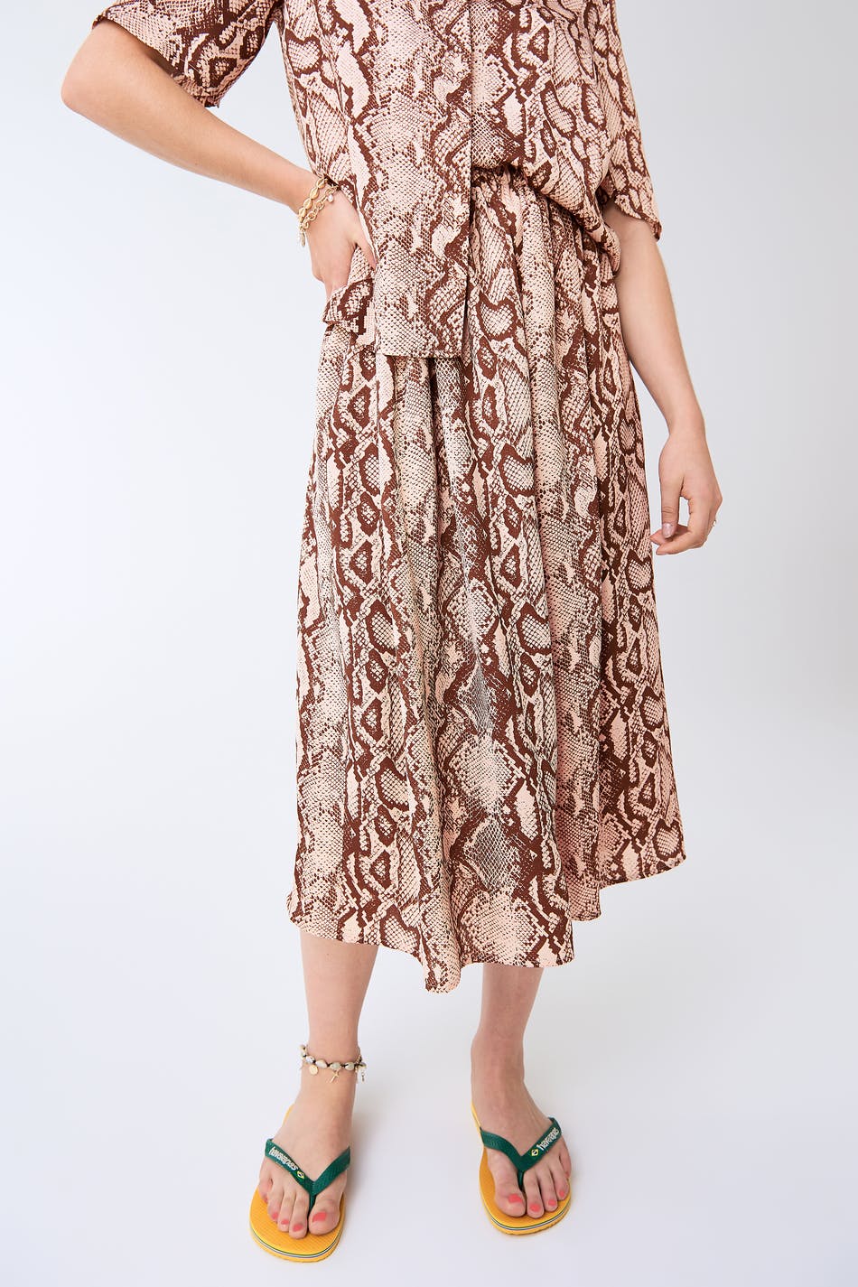 zimmermann melody shirred waist dress