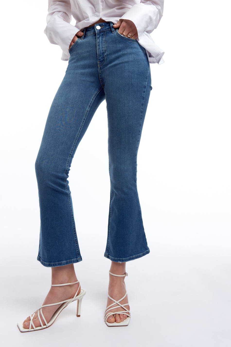 petite boot leg jeans