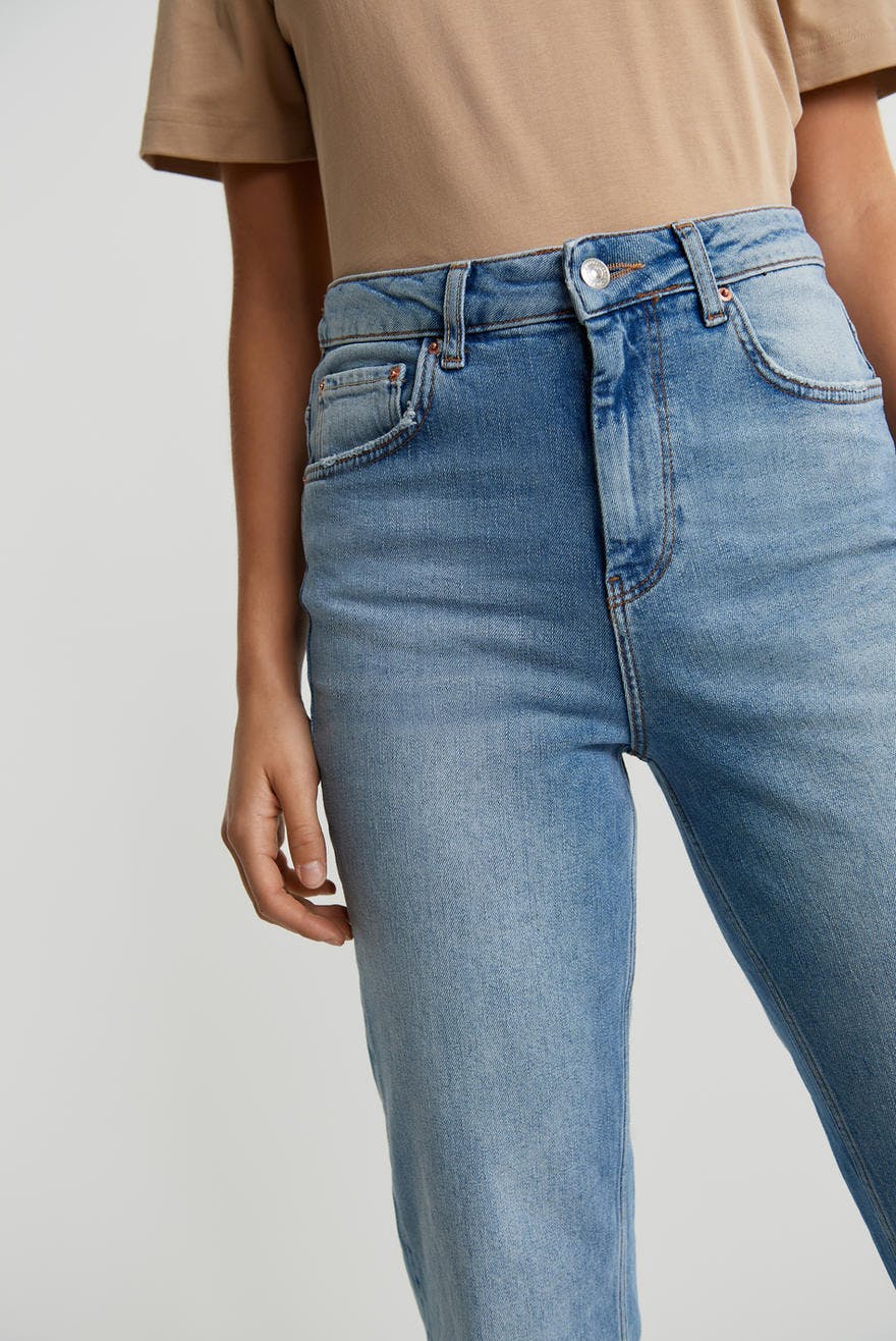 arrow low straight jeans