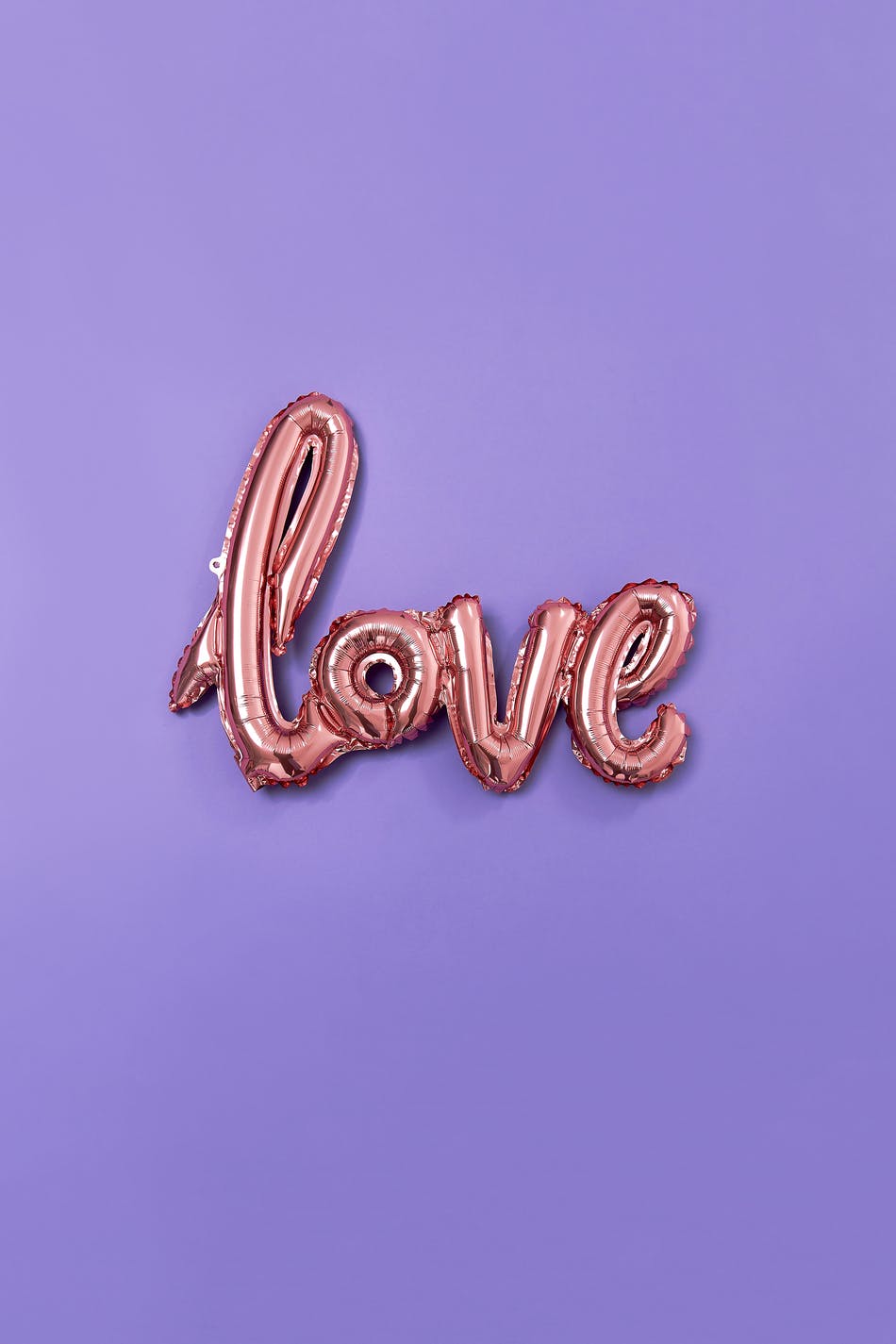 Love balloon letter