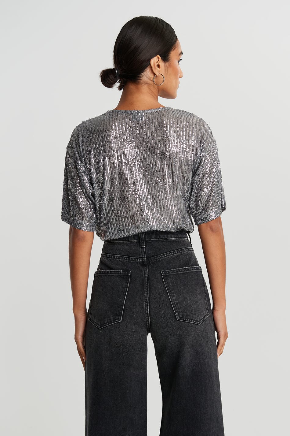 Rudy sequins top - Gina Tricot