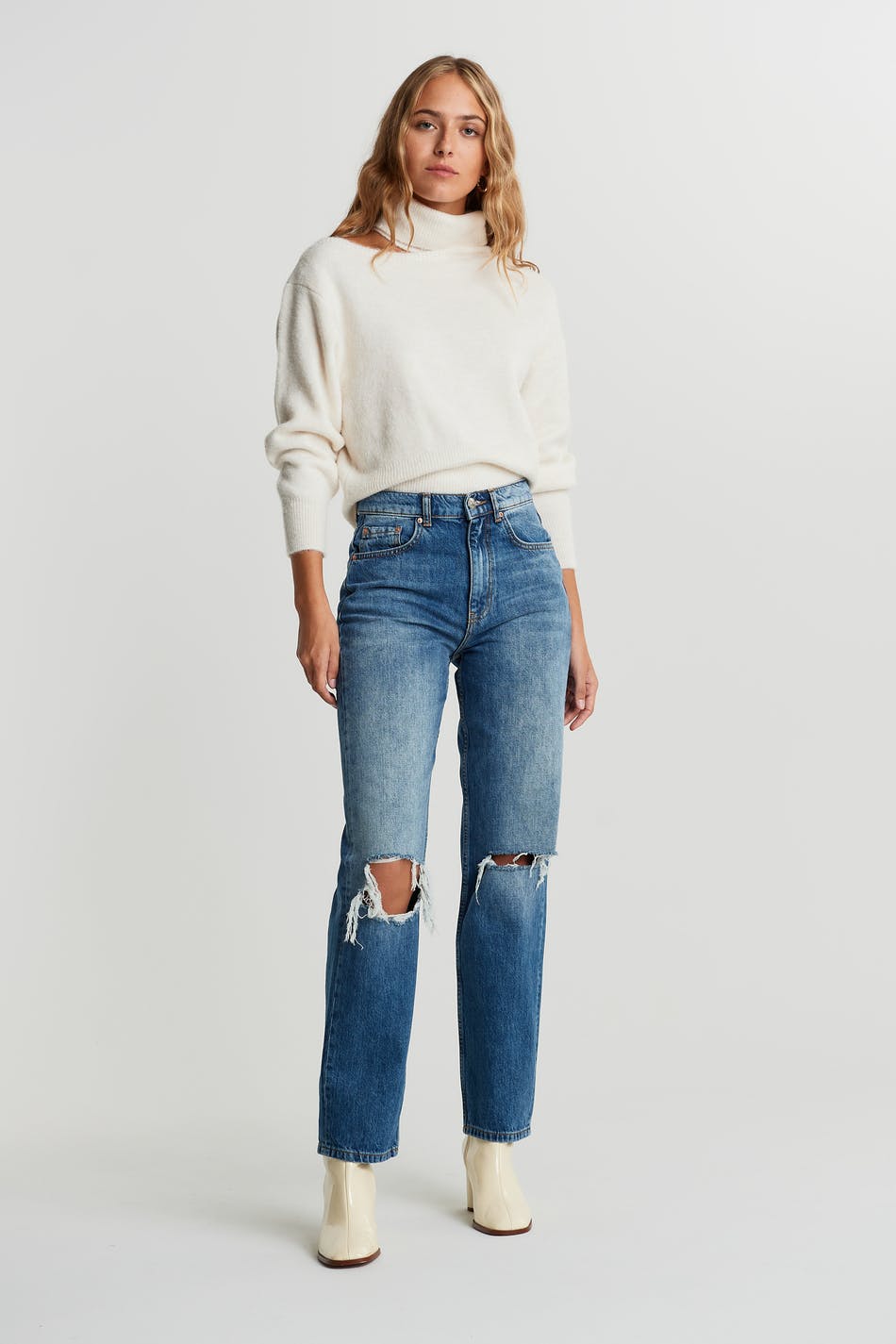 ripped jeans gina tricot