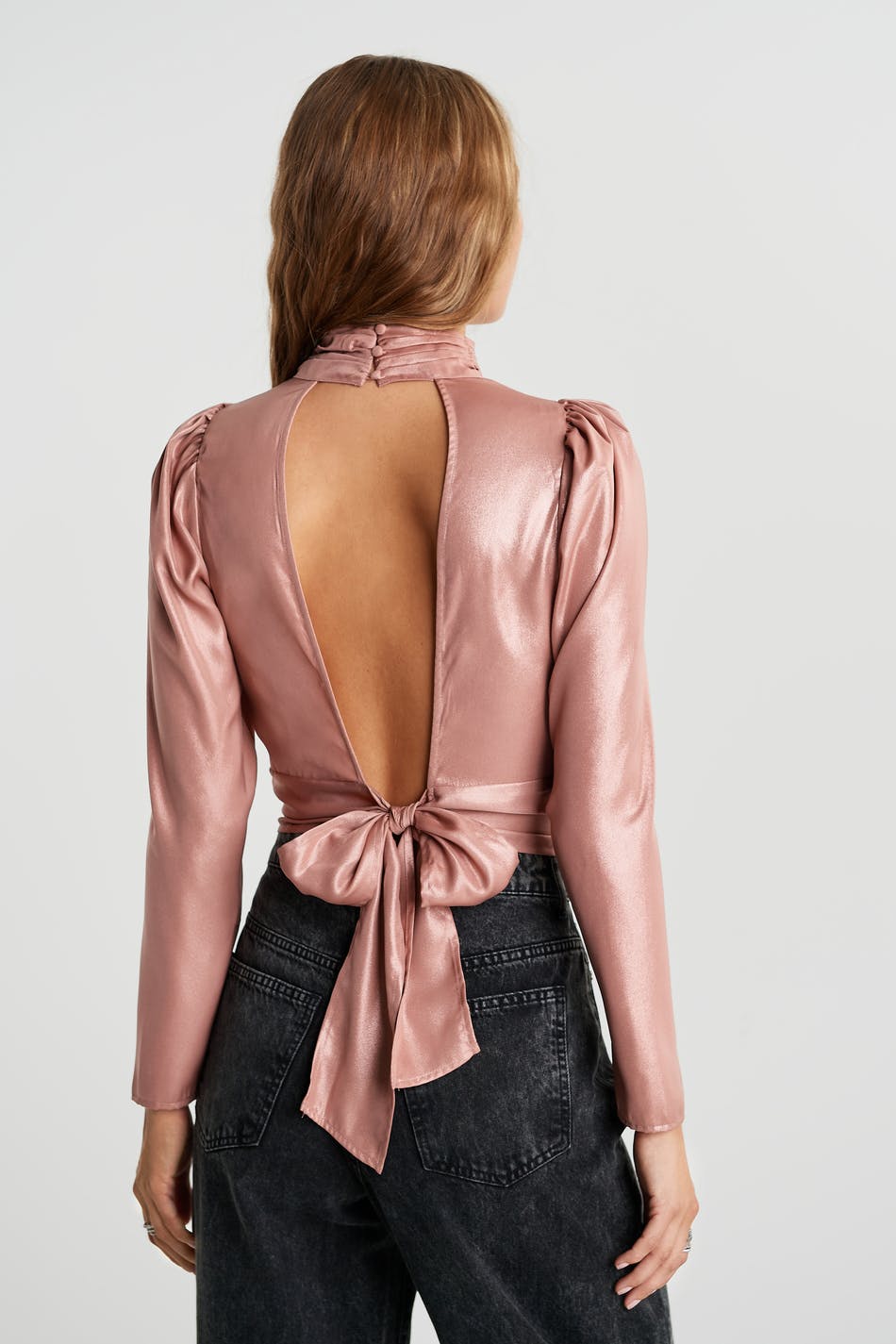 Liv open back top, Gina Tricot