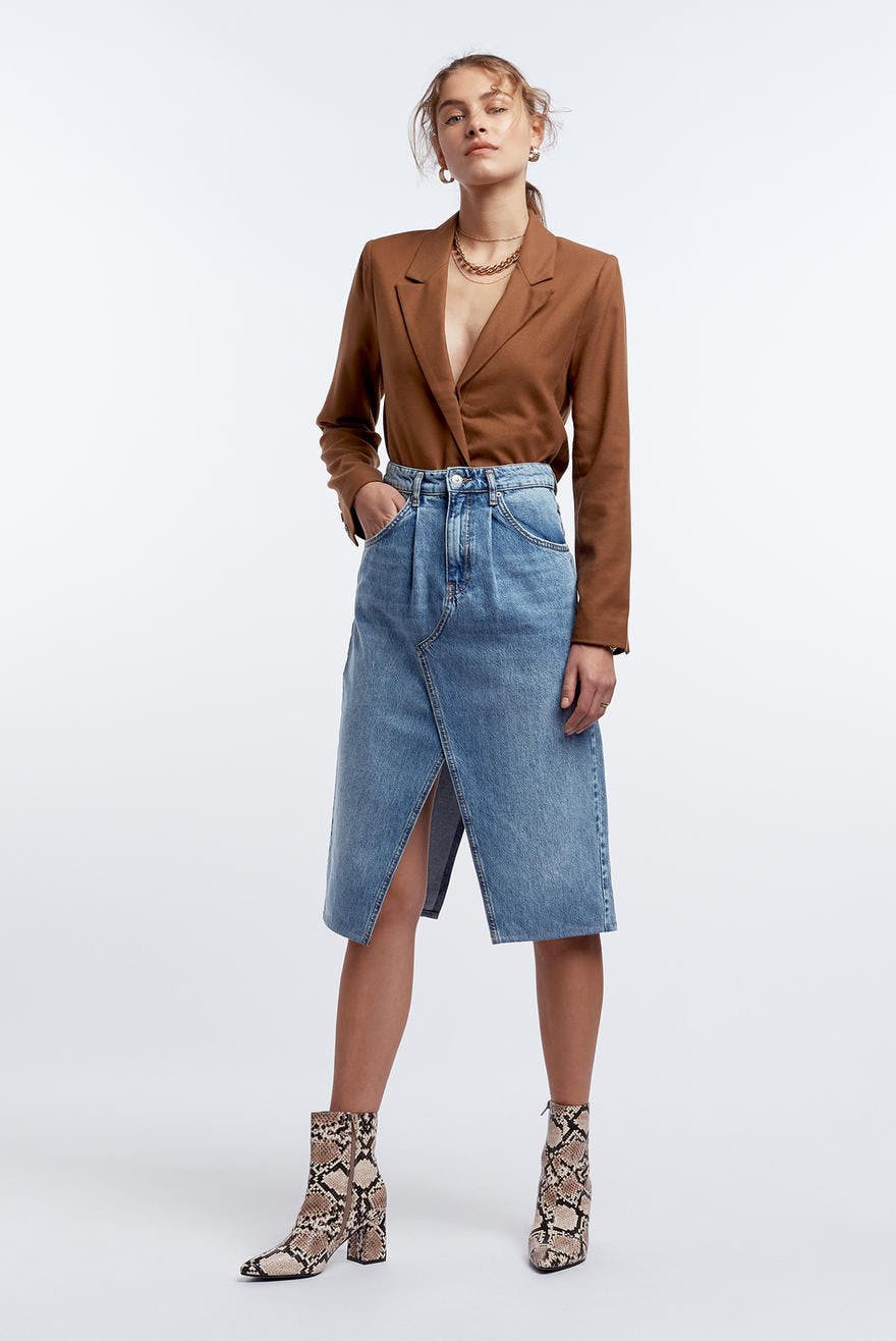 jeans skirt online