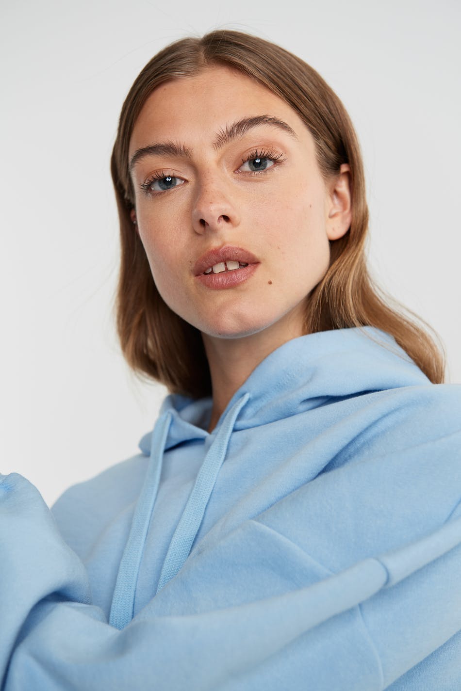 Gina tricot 2025 basic cropped hoodie