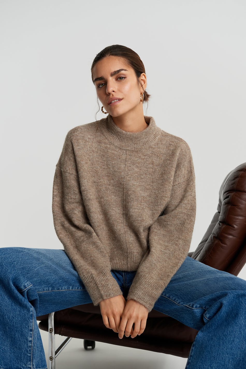 Maggie knitted sweater - Gina